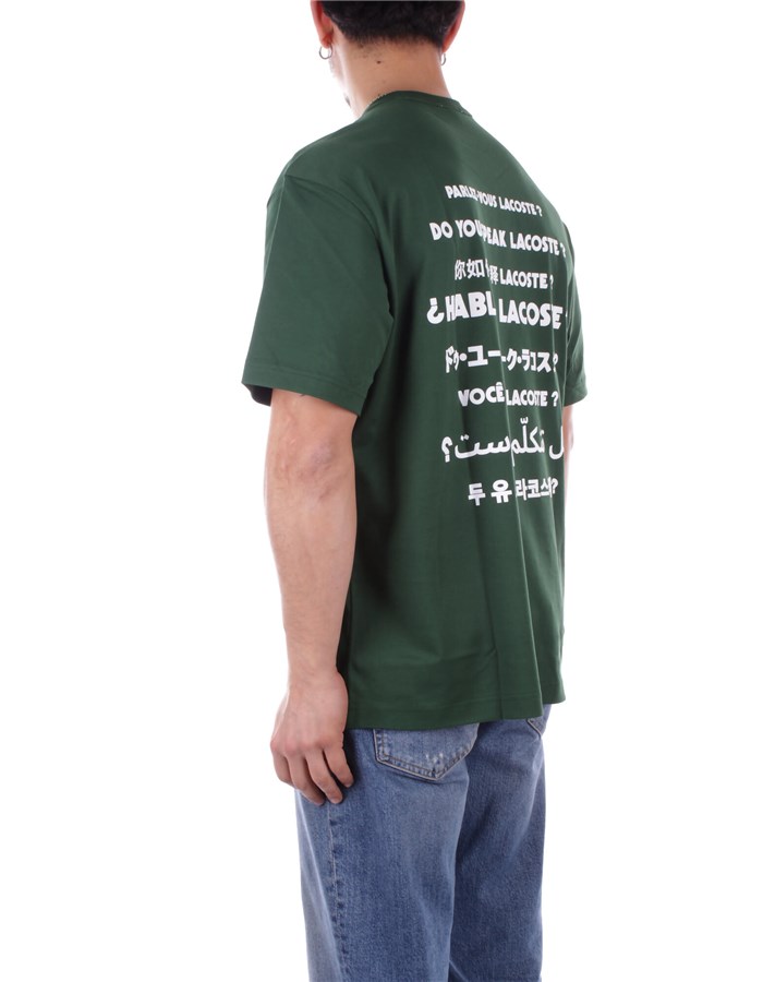 LACOSTE T-shirt Short sleeve Men TH0133 2 