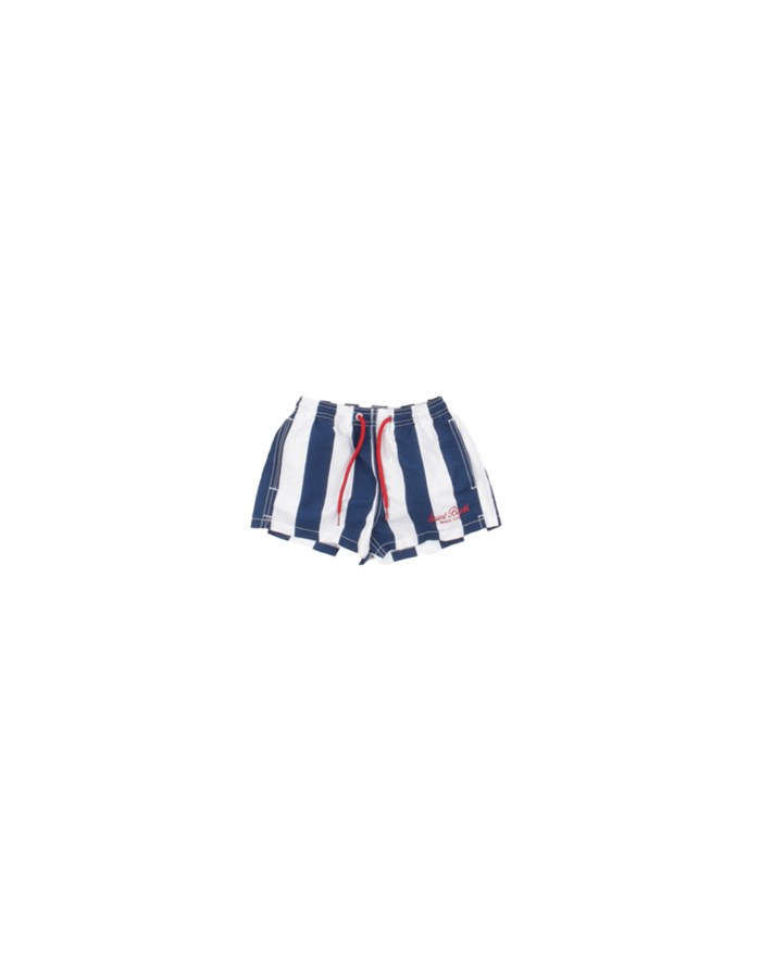 MC2 SAINT BARTH Shorts Mare Riga blu