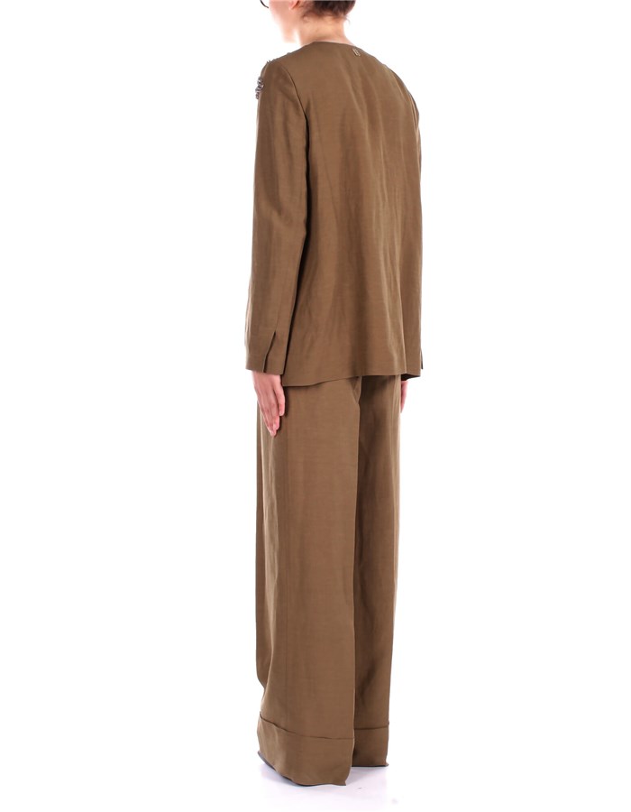 BLUGIRL BLUMARINE Pantaloni Eleganti Donna RA5161T8823 2 