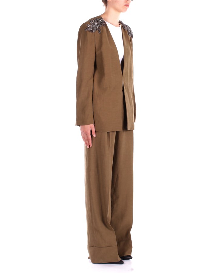 BLUGIRL BLUMARINE Pantaloni Eleganti Donna RA5161T8823 5 
