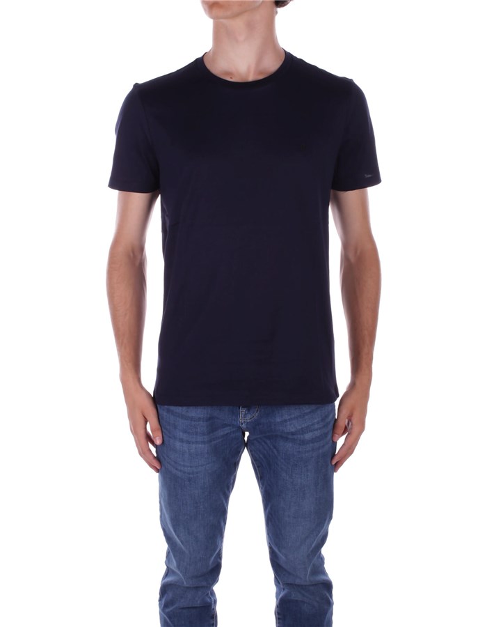 DONDUP Manica Corta Blu