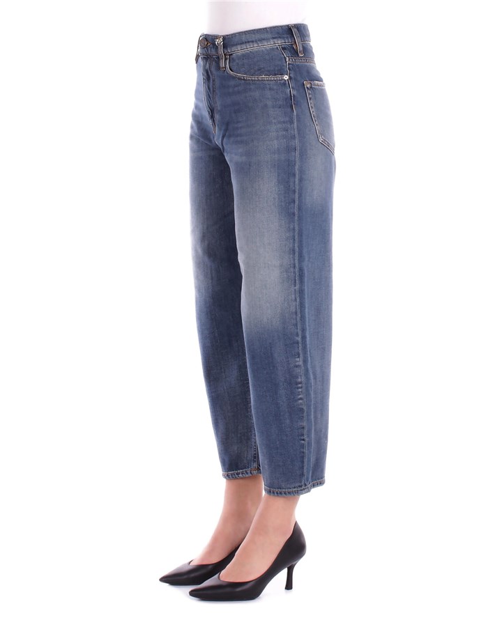 PINKO Cropped Denim medio