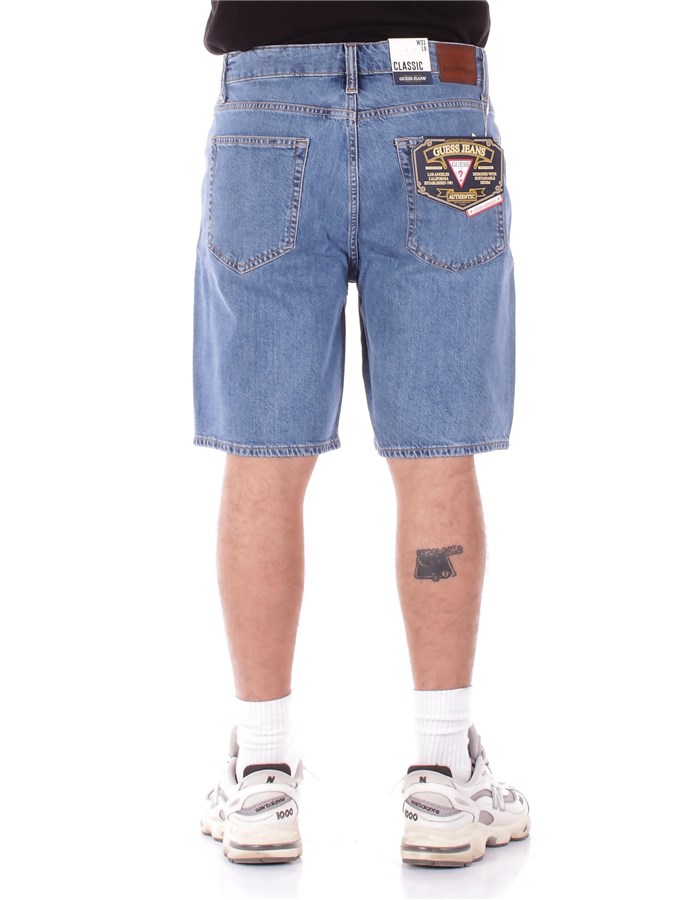 GUESS Shorts Denim Uomo M4YD37D5M54 3 