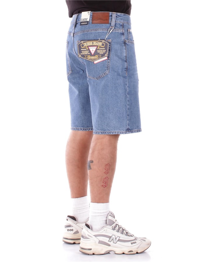 GUESS Shorts Denim Uomo M4YD37D5M54 4 