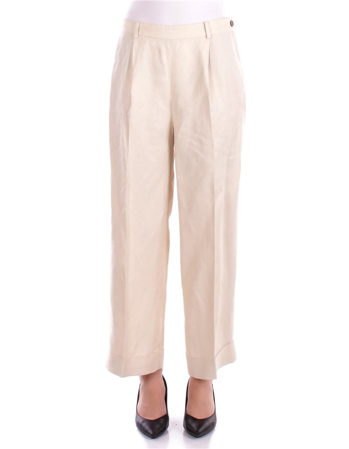 RALPH LAUREN Trouser Ivory