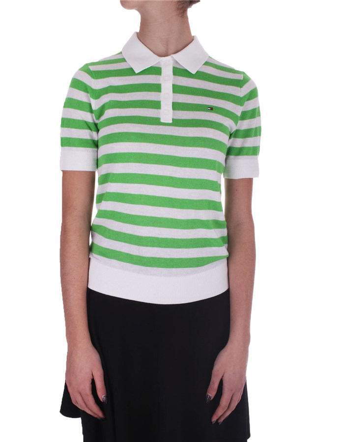 TOMMY HILFIGER Polo Maniche corte WW0WW37937 Lime