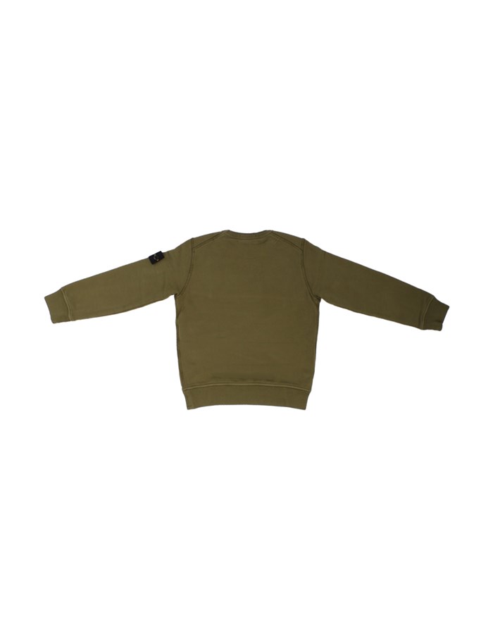 STONE ISLAND Felpe Girocollo Militare