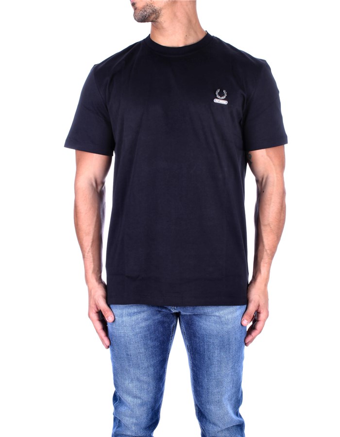 RAF SIMONS x FRED PERRY T-shirt Manica Corta Uomo SM6504 0 