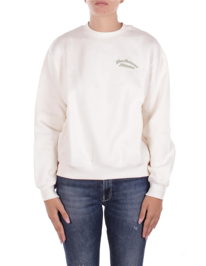 NEW BALANCE Felpe Girocollo Panna