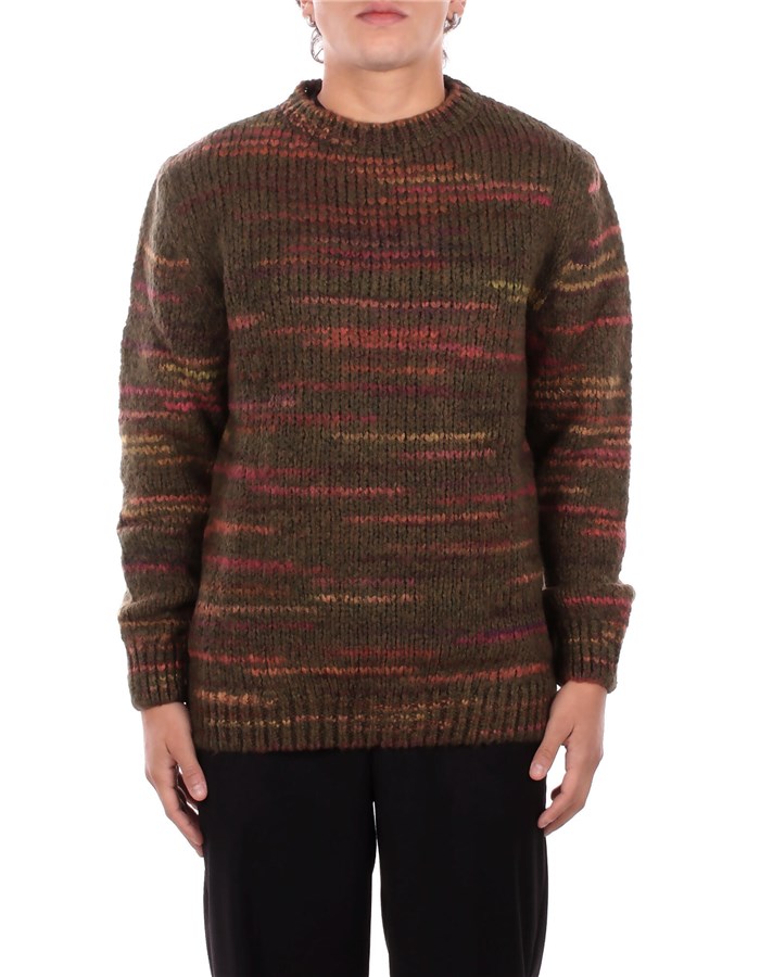 CNC Maglie Girocollo Verde