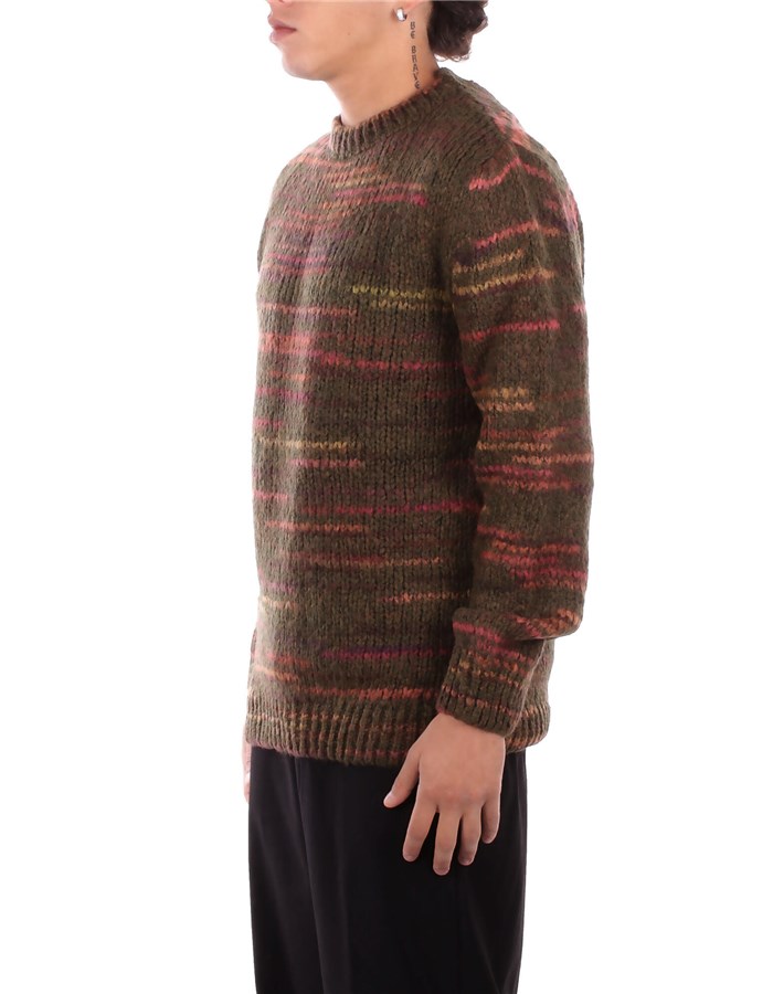 CNC Maglie Girocollo Verde