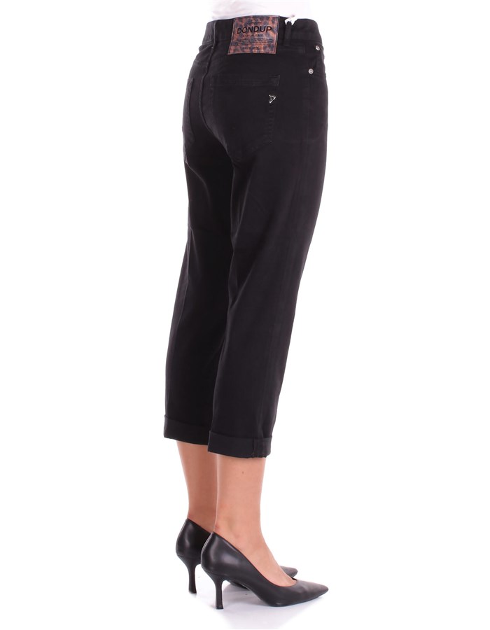 DONDUP Jeans Cropped Donna DP268B GSE043PTD 4 