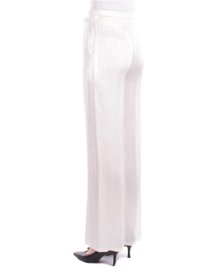 MANILA GRACE Pantaloni A Palazzo Donna P052VU 2 