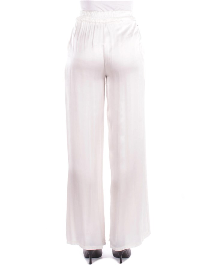MANILA GRACE Pantaloni A Palazzo Donna P052VU 3 