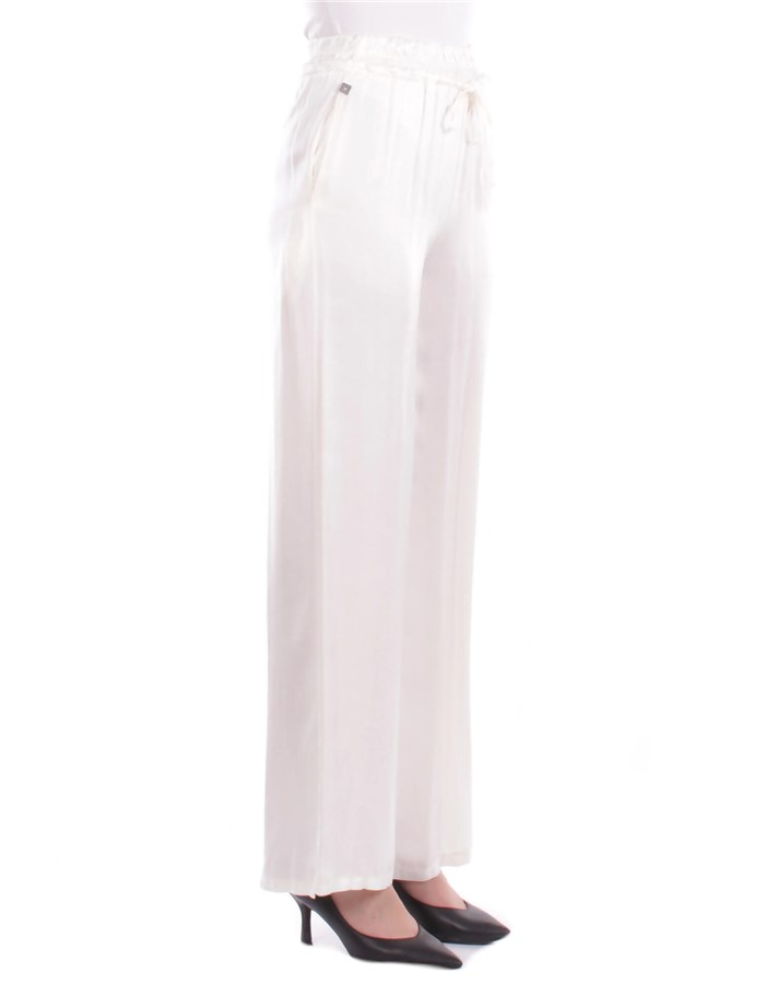 MANILA GRACE Pantaloni A Palazzo Donna P052VU 5 