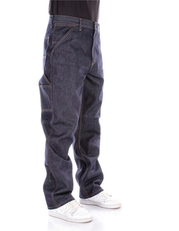 CARHARTT WIP Jeans Fondo Largo Uomo I032024 5 