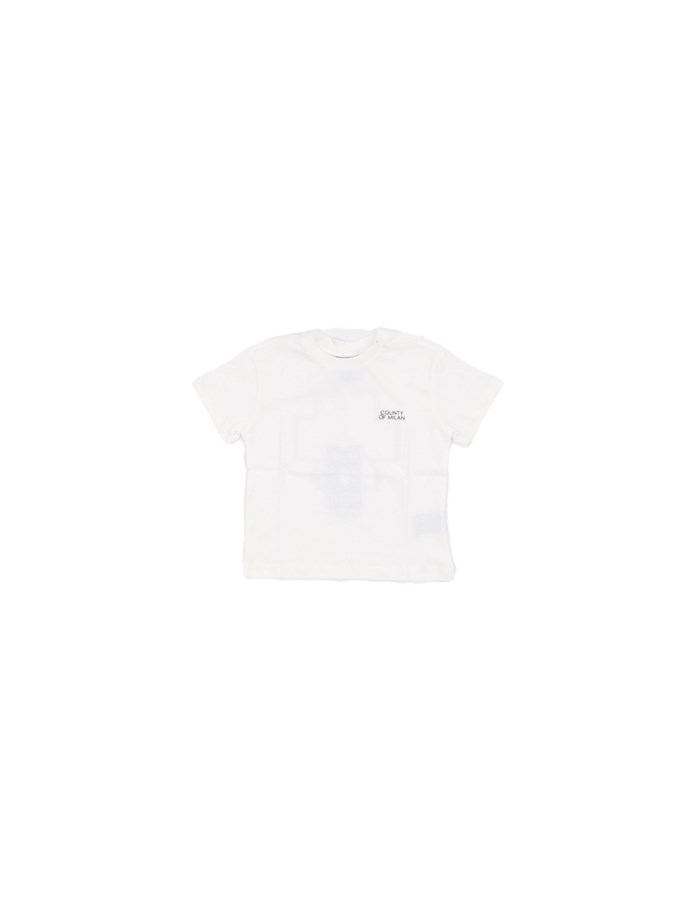 MARCELO BURLON COUNTY OF MILAN Manica Corta Off white