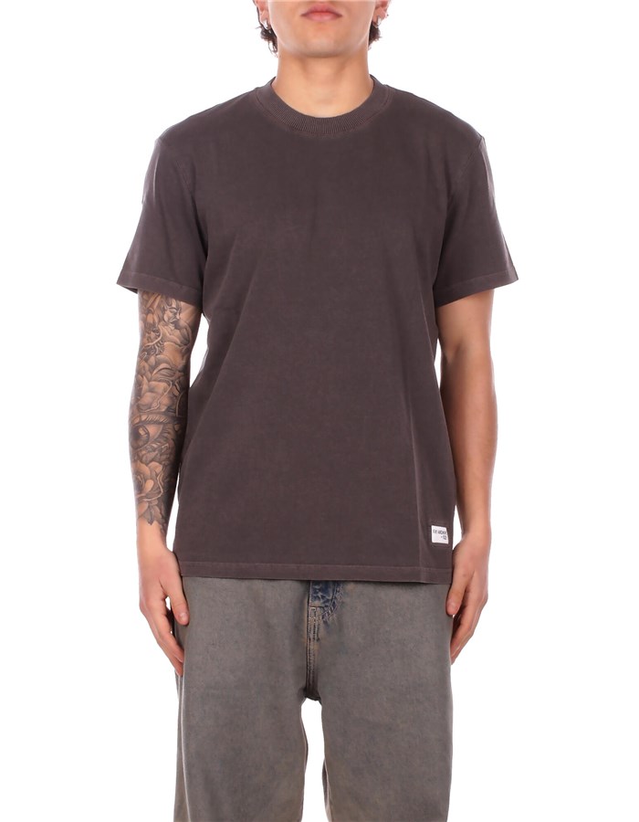 FAY T-shirt Marrone chiaro