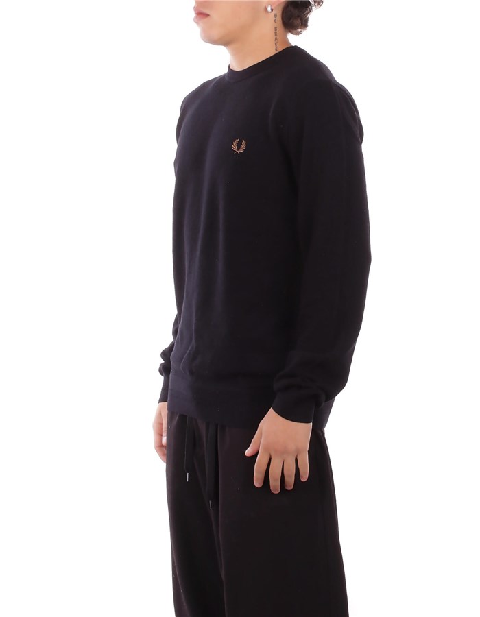 FRED PERRY Girocollo Black