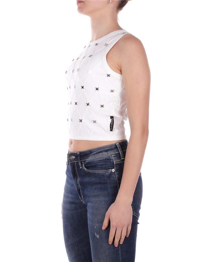 JOHN RICHMOND Canotte White