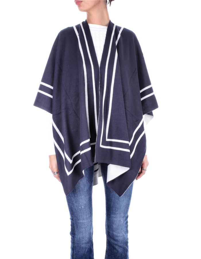 RALPH LAUREN Stole Blue cream