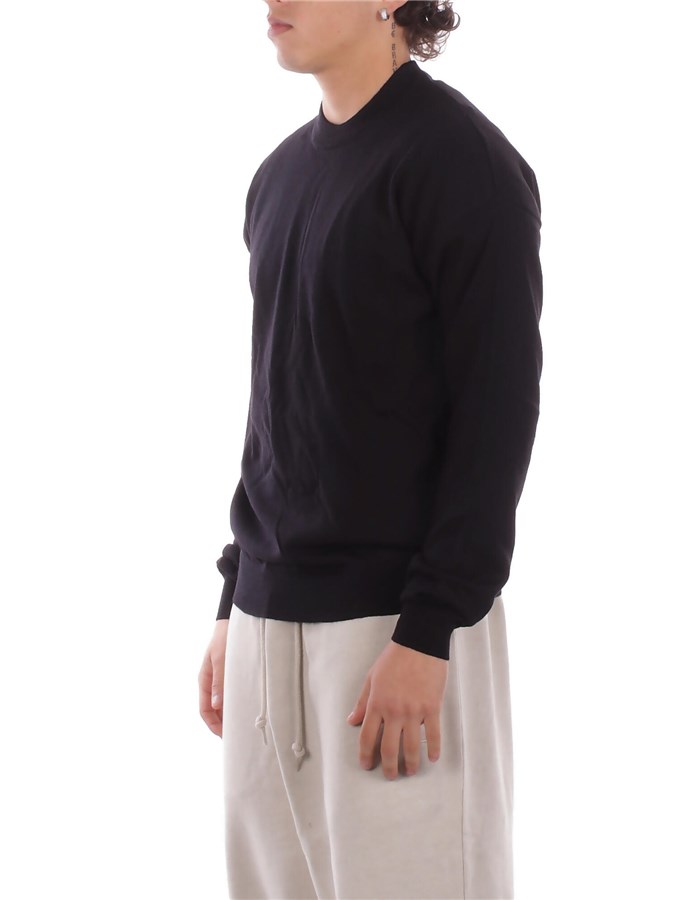 ALPHA STUDIO Girocollo Nero