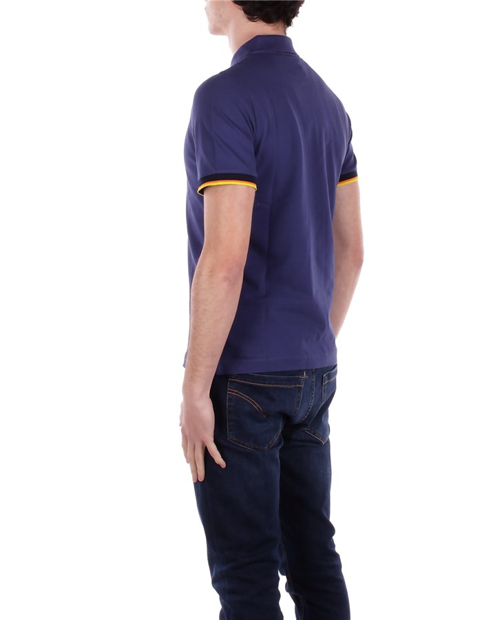 KWAY Polo Maniche Corte Uomo K1125BW 2 