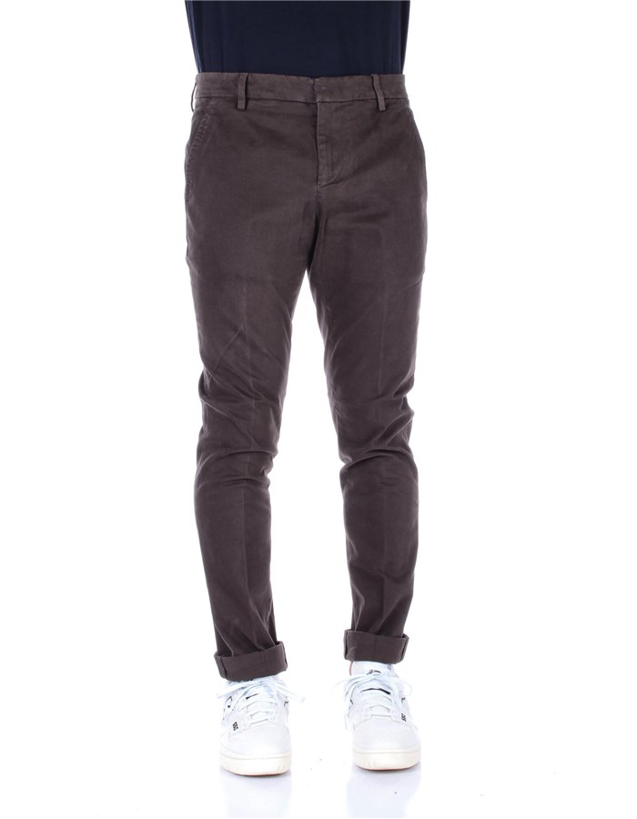 DONDUP Pantaloni Slim UP235 GSE043 PTD Brown