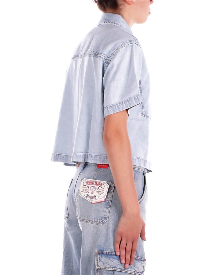 GUESS Camicie Denim Donna W5GH0FD5M83 4 