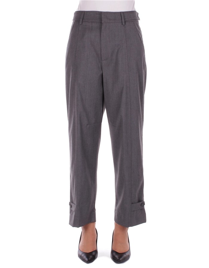 DONDUP Cropped Grigio