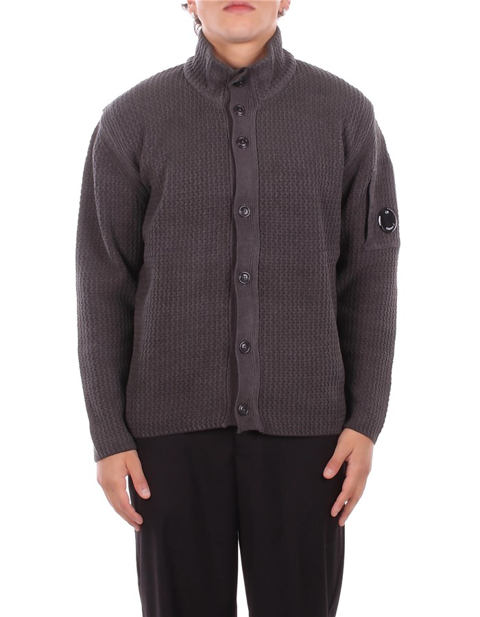CP COMPANY Cardigan Verde aloe