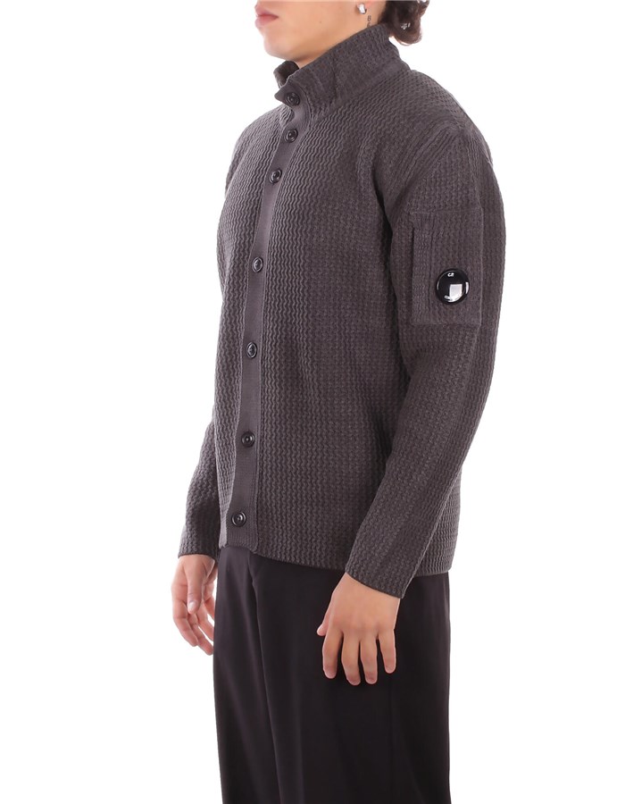 CP COMPANY Cardigan Verde aloe