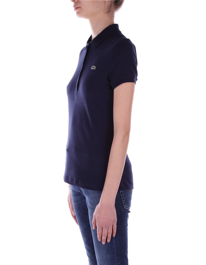 LACOSTE Short sleeves Blue Navy
