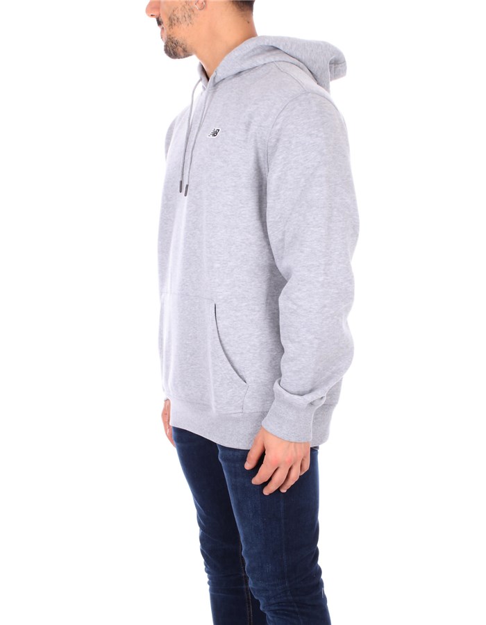 NEW BALANCE Hoodies Grey