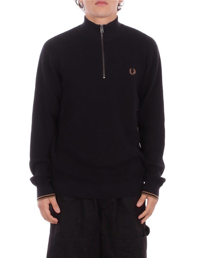FRED PERRY Felpa Black