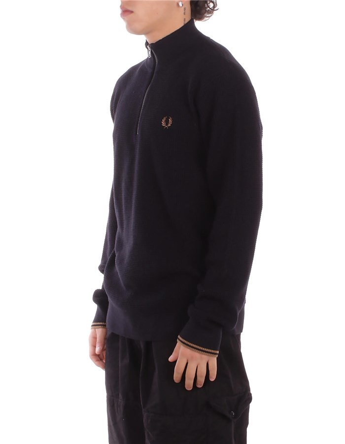 FRED PERRY Felpa Black