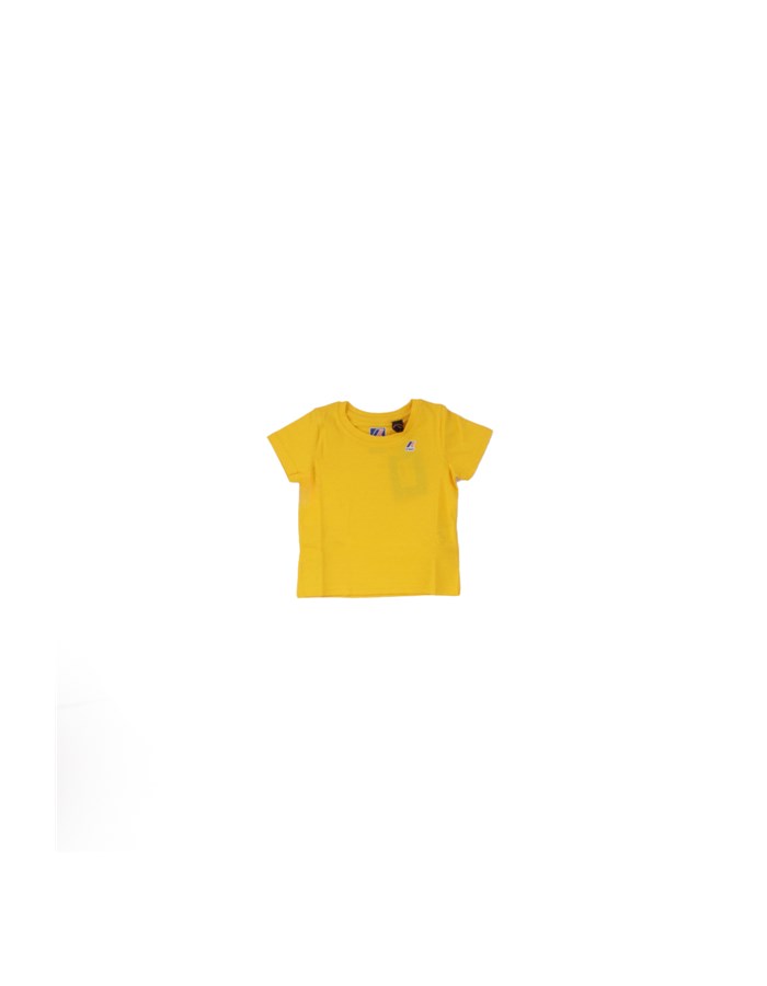 KWAY T-shirt Manica Corta K4114WW Yellow