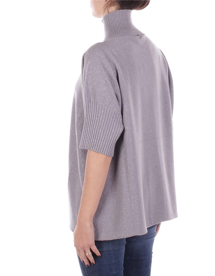 MANILA GRACE Maglieria Collo Alto Donna M460VX 2 