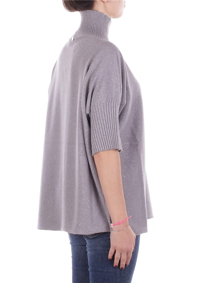 MANILA GRACE Maglieria Collo Alto Donna M460VX 4 