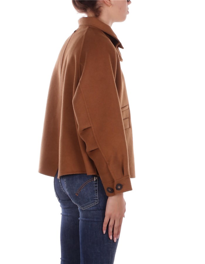 MANILA GRACE Cappotti Corti Donna K105WU 4 