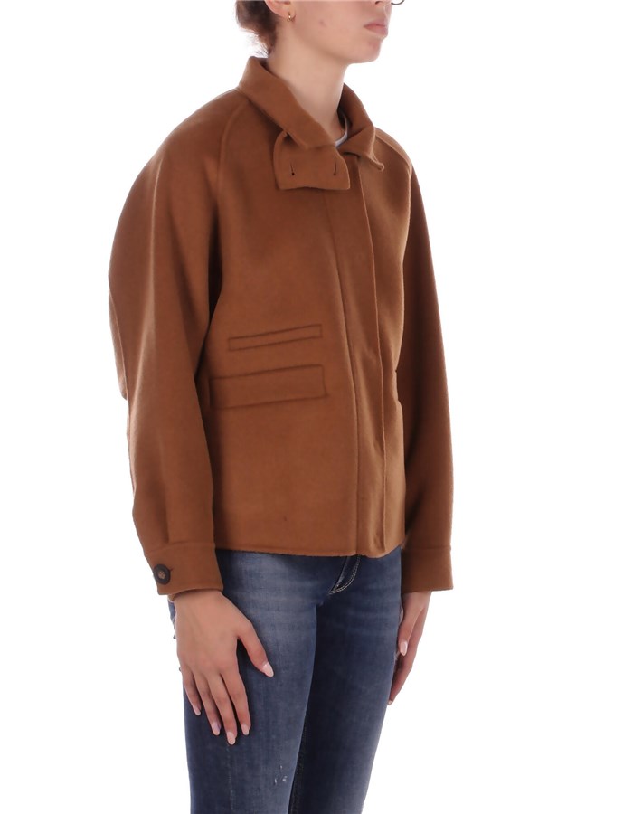 MANILA GRACE Cappotti Corti Donna K105WU 5 
