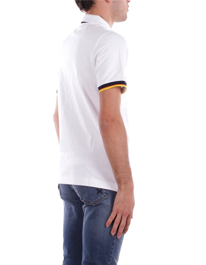 KWAY Polo Maniche Corte Uomo K1125BW 4 
