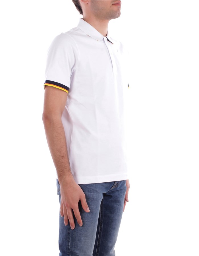 KWAY Polo Maniche Corte Uomo K1125BW 5 