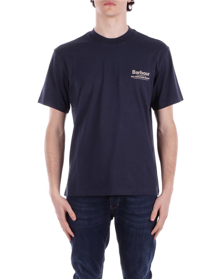 BARBOUR Short sleeve Navy