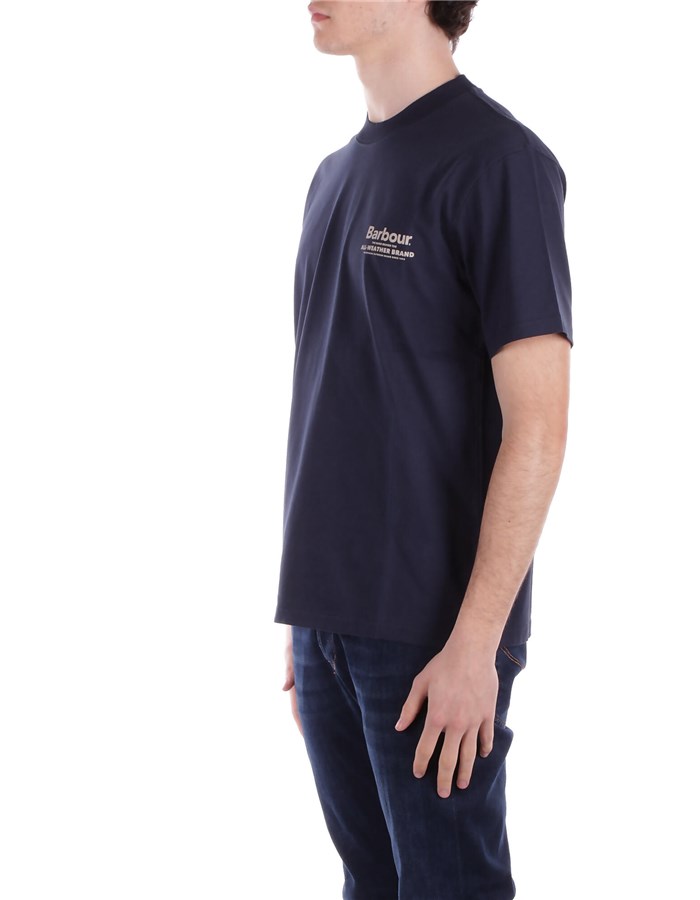 BARBOUR Short sleeve Navy