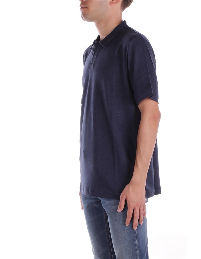 MC2 SAINT BARTH Maniche Corte Blue navy