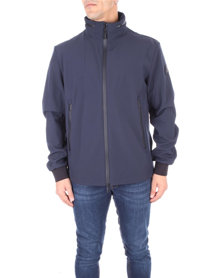 WOOLRICH Bomber Blu