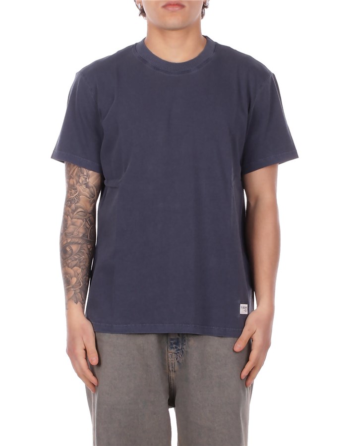 FAY  T-shirt MPMB352119 Blu navy