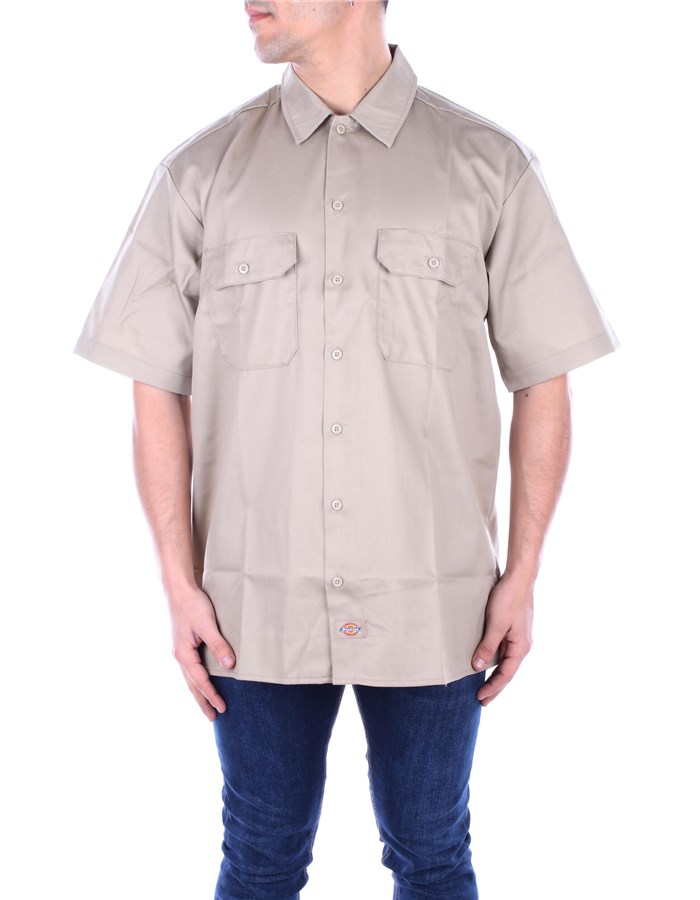 DICKIES Shirts Short sleeve shirts DK0A4XK7 Kaki