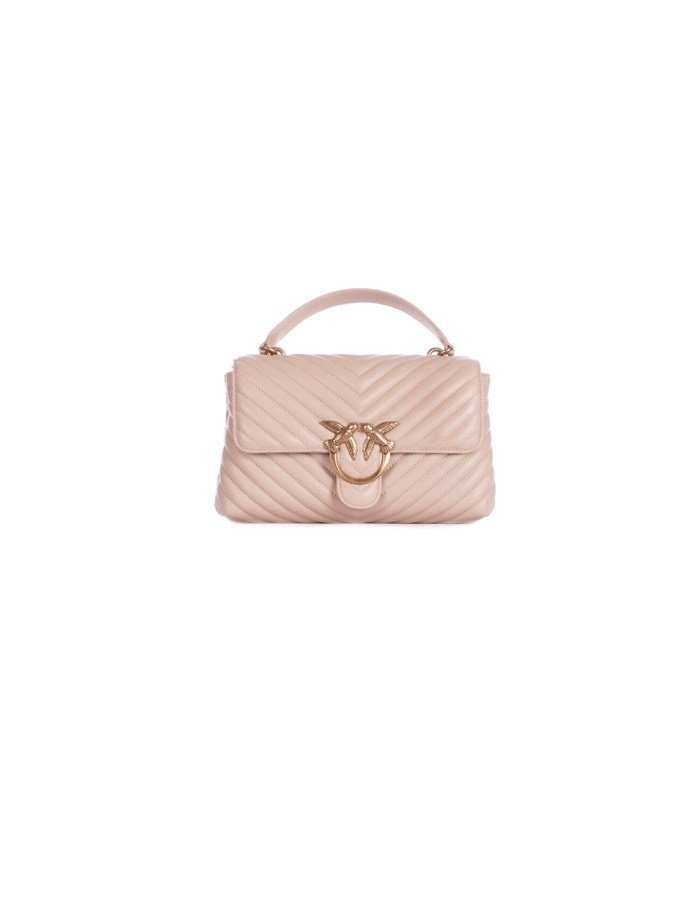 PINKO Hand Bags Beige gray